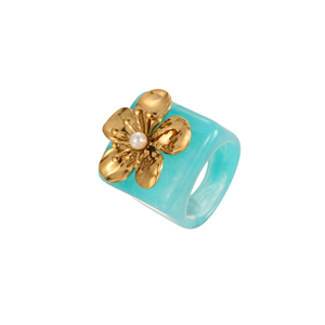 Nimai Màu Nhựa Thép Không Gỉ Hoa Vòng Thời Trang Và Cá Nhân Thiết Kế Vòng Bán Buôn - Product Image 3