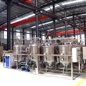 hot-selling walnut almond grape mustard pumpkin peony seed oil refinery equipment/vegetable oil refining machines