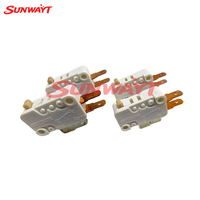 Micro-interrupteur SPDT haute intensité SUNWAYT SW-GD8 D45 10A 250V AC à bouton-poussoir, 500k cycles, pour jeux d'arcade et équipements de divertissement (PC)