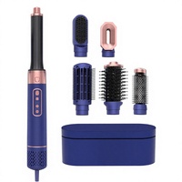 Sèche-cheveux brosse multi-styler 6 en 1, 110 000 tr/min, ionique, avec embout détachable pour salon et usage domestique