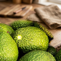 Biologische Fuerte avocado groothandels in Europa - Premium kwaliteit verse avocado's met groene schil, 3cm, uit Zuid-Afrika
