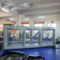 Haute qualité personnalisé 5*3*2M tente de voiture gonflable tente de garage couverture de voiture gonflable pour le stationnement de voiture