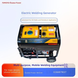 Generatore per saldatura a benzina Daze Power TOTO250A-Y 250A con avviamento elettrico, uscita 220V/380V 50/60Hz 3000 RPM - Product Image 2