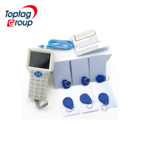 Decodificador de Tarjetas Inteligentes RFID NFC 13.56MHz/125KHZ, Copiador de Llaves ABS, Lector/Grabador de Tarjetas IC ID, Sistema de Control de Acceso ISO 14443A