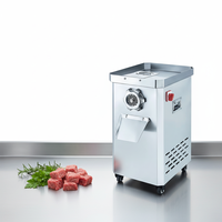 Nouveau hachoir à viande électrique commercial multifonction en acier inoxydable XCL avec une capacité de 200 kg/h, 32 mm de diamètre de coupe