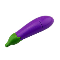 Clé USB en forme d'aubergine de dessin animé 1 Go 2 Go 4 Go 8 Go 2.0 Clé mémoire 16 Go 32 Go 64 Go 3.0 Clé USB Cadeau