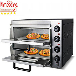Lò Nướng Bánh Thương Mại Chạy Điện Lò Nướng Bánh Pizza 4000 Sàn Cho Bánh Mì Thiết Bị Làm Bánh Giá CE SAA IEC EAC - Product Image 1