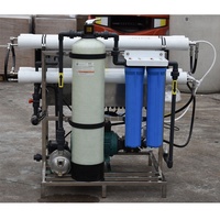 250LPH traitement de l'eau de mer Purification Portable à petite échelle eau de mer ro systèmes plantes unité dessalement entreprises bateaux dispositif