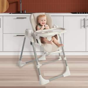 Moderner 3-in-1 Intelligenter Elektrischer Klappbarer Babyschaukelstuhl Faltbarer Hochstuhl zum Essen für Babyernährung - Product Image 2