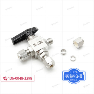 วาล์วบอลสามทาง By-Lok 316L ขนาด 1/4 นิ้ว แบบข้อต่ออัด สำหรับปิดแก๊ส - Product Image 2