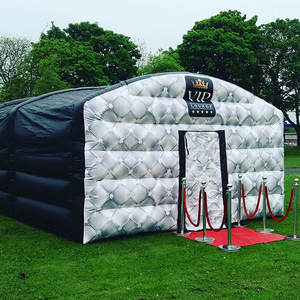 Club <span class=keywords><strong>de</strong></span> nuit gonflable pour fête dans <span class=keywords><strong>la</strong></span> cour, tente <span class=keywords><strong>de</strong></span> salon VIP gonflable dorée, bar gonflable pour fête sur <span class=keywords><strong>la</strong></span> pelouse - Product Image 3