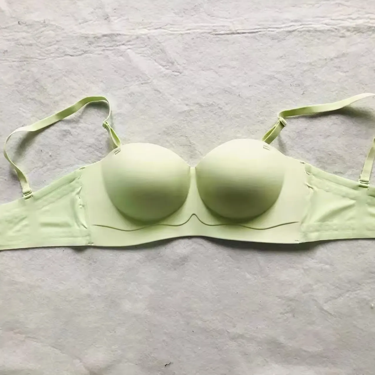 Sutiã transparente sexy plus size para mulheres, beleza natural