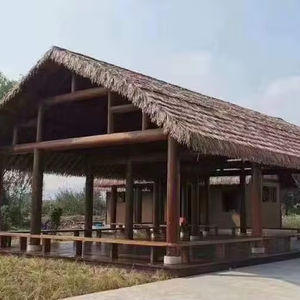 Hochsimulierte UV-beständige nachhaltige maldivische Strandresorts balinesische synthetische Strandhütte für Insel-Strandgebrauch - Product Image 1