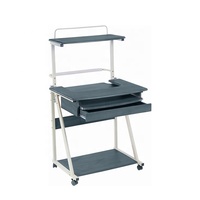Bureau d'ordinateur de haute qualité, Simple, fournitures d'usine, table de bureau pratique pour maison, étudiant, avec étagère