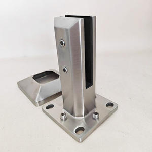 Clip de <span class=keywords><strong>fixation</strong></span> pour <span class=keywords><strong>verre</strong></span> <span class=keywords><strong>Pince</strong></span> à <span class=keywords><strong>verre</strong></span> carrée sans cadre - Product Image 6