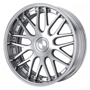 Rines de Aleación de Aluminio Forjado Hunt Lanvec LM1, 4 Piezas, 64mm OD/62mm ID, Tapas para Rines <span class=keywords><strong>BMW</strong></span> E90 F30 <span class=keywords><strong>Mini</strong></span> <span class=keywords><strong>Cooper</strong></span> F56 John, 18 19 20 Pulgadas - Product Image 5