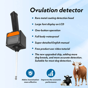 Detektor uji kehamilan Pig ovulasi, dapat digunakan kembali klinik hewan peliharaan portabel - Product Image 5