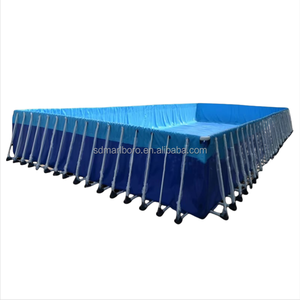 Estructura de Soporte <span class=keywords><strong>para</strong></span> Estanque de Peces de Lona de PVC Grande SDM, Piscina <span class=keywords><strong>para</strong></span> Peces, Tanque de Peces de PVC - Product Image 1