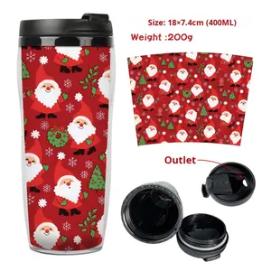 ชุดแก้วเก็บความเย็นแบบสองชั้น พลาสติก รุ่น MC500 สำหรับของขวัญ ซีรีส์คริสต์มาส  เป็นมิตรกับสิ่งแวดล้อม ดีไซน์ทันสมัย เรียบง่าย - Product Image 6