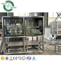 Station de remplissage d'eau purifiée en bouteilles de 18,9 L, 19 L, 20 L, type L, 450 BPH, en plastique, pour bouteilles de 5 gallons