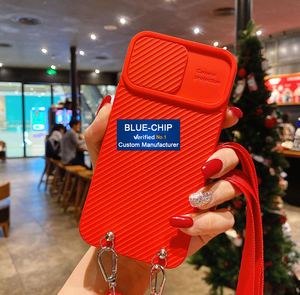 เคสซิลิโคนพร้อมเลนส์กล้องสำหรับ iPhone <span class=keywords><strong>12</strong></span> Pro Max,เคสโทรศัพท์กันกระแทกแบบบางป้องกันรอยขีดข่วน - Product Image 1