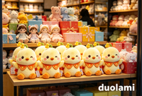 Peluche douce en forme de poussin jaune pour cadeau promotionnel, peluche personnalisée
