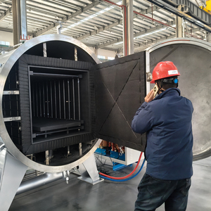 Fourneau de frittage atmosphérique horizontal économique pour matériaux carbone, <span class=keywords><strong>traitement</strong></span> haute température SiC 2200°C, équipement électrique - Product Image 4