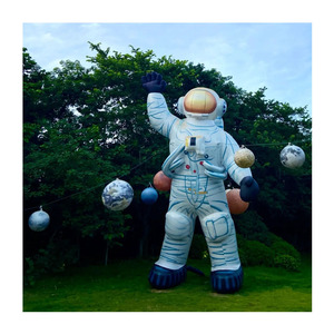 Cohete inflable gigante personalizado y astronauta/modelo espacial de misiles para exposición - Product Image 1