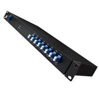 WDM CWDM DWDM Mux Demux Module 4 8 16 18 canaux 1U Montage en rack CWDM Multiplexeur
