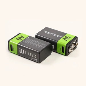 L'entrepôt IILEER USA a en stock des batteries lithium-ion rechargeables portables 9V 350mAh, 1200 cycles, 3700mWh. - Product Image 4