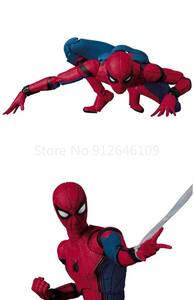 Action Figure OEM di Spider-Man da 15 cm <span class=keywords><strong>Tom</strong></span> Holland in PVC Statua Cambiabile Spiderman - Product Image 3