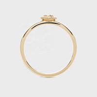 Bague en or 9 carats Au375 avec motif d'oiseau, bijoux de créateur, vente en gros directe usine
