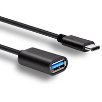 Kabel Adaptor Konverter OTG USB-C Male ke USB 3.0 Female dari Tembaga Murni