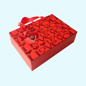 De lujo de oro de venta al por menor ropa/zapatos caja de embalaje/personalizado de caja plegable fabricante de impresión - Product Image 3