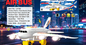 เครื่องบินของเล่นขนาดเล็ก <span class=keywords><strong>A380</strong></span> พร้อมไฟกระพริบหลากสีและเสียง  วัสดุพลาสติก  ระบบ Bump & Go ของขวัญสำหรับเด็กอายุ 2-4 ปี ใช้พลังงานจากแบตเตอรี่ - Product Image 4