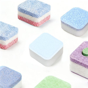Tablettes nettoyantes écologiques jetables pour lave-linge, 30-50% d'ingrédients pour l'élimination des poils d'<span class=keywords><strong>animaux</strong></span>, du calcaire et des odeurs - Product Image 2