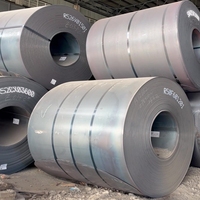 Koil Baja Lunak Annealed MOQ Rendah, Coil Strip Karbon Tanpa Sisa Skala, Coil HRC Prime Mill, Coil SPHC Ukuran 0.3mm-3.0mm Lebar 914mm 1219mm 1300mm