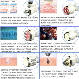 Máquina de Microdermoabrasión con Puntas de Diamante para Limpieza Facial y Rejuvenecimiento de la Piel, Venta Caliente - Product Image 6