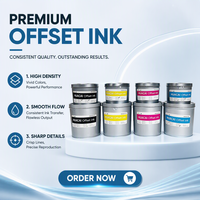 Encre offset CMYK haute brillance à séchage rapide pour l'impression d'emballages en papier