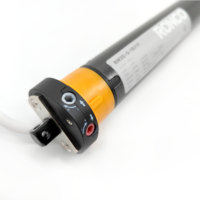 Moteur tubulaire RONCO RM35-S-6/28 35mm monophasé IP40 à fin de course mécanique, 4 fils, AC 230V, 28 tr/min, 6Nm, pour stores et volets roulants, garantie 5 ans