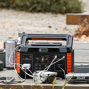 DB para Flashfish 560W estación de energía portátil 520Wh/140400mAh generador Solar 2x110V/560W salidas de CA 5xDC para AU US EU UK enchufe - Product Image 6