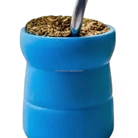 2026 Bombilla en silicone souple pour Yerba Mate, compatible avec les gourdes Mate Mateo Vetro