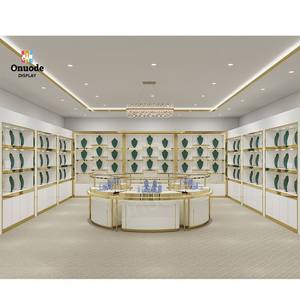 Diseño Personalizado de Joyería Completo con Iluminación LED y Muebles de Exhibición para Tiendas Minoristas de Lujo y Centros Comerciales - Product Image 4