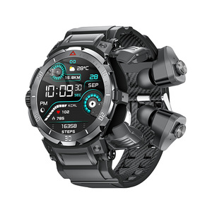 นาฬิกาอัจฉริยะ NFC GT100pro ใหม่2-in-1สำหรับ IP68โทรศัพท์กันน้ำจอแสดงผล OLED กล้องคู่หลายกีฬาตรวจสอบสุขภาพ - Product Image 2
