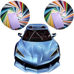 <span class=keywords><strong>Vinilo</strong></span> Brillante de PET para Envoltura de Autos, Venta al por Mayor de Fábrica, 1.52x17m, con Liberación de Aire, Cambio de Color, Película Protectora PPF para Carrocería - Product Image 1