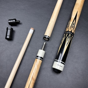 Customized Canada Maple Snooker &amp; Billiards Pool Stick Low Deflection Taco De Billiar <strong>Carom</strong> Radial Joint - Product Image 2