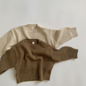 2023 Autumn Toddler Clothing Kids <strong>Sweaters</strong> Solid Girls <strong>Sweater</strong> Brief Classic <strong>Boys</strong> Pullover Jumper <strong>Boys</strong> Knitwear - Product Image 5