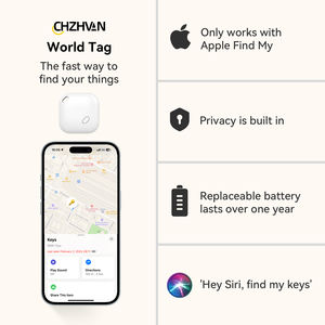 Buscador inteligente certificado MFi, localizador de rastreador GPS, alarma antipérdida, Control remoto IOS, Material plástico para niños, etiqueta de aire de navegación - Product Image 2