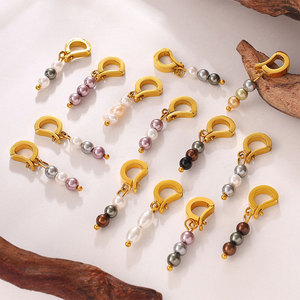 Joyería de Lujo Personalizada, Chapada en Oro de 14k y 18k, Acero Inoxidable 316L, Dijes de Perlas para Pulseras y Collares, Fabricación de Joyería - Product Image 1