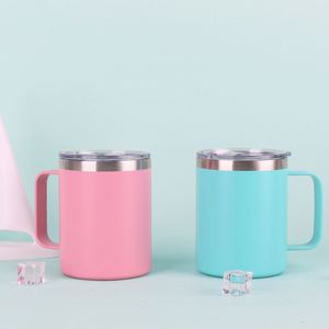 Custom Logo Printed 12oz Stainless Steel Double Insulated Thermal Camping Travel Corporate Activity Business Gift <b>Coffee</b> Mug - Product Image 3